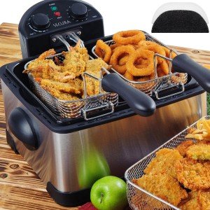 Secura Triple-Basket Electric Deep Fryer Review | Best Deep Fryer