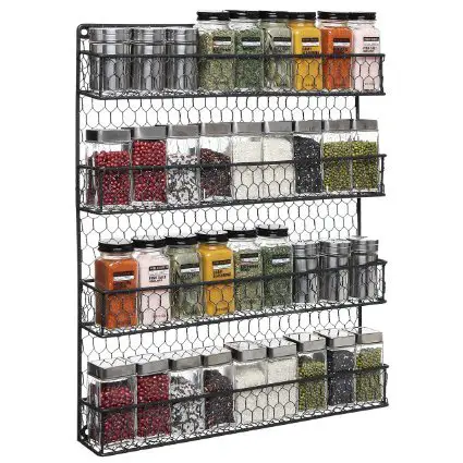 4-Tier Spice Rack Storage Organizer Review | Kitchen Gadget Reviews