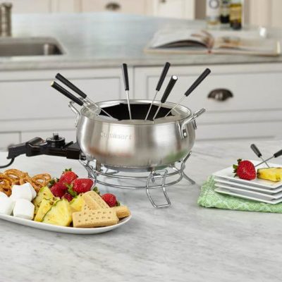 Best Fondue Pot and Set for Cheese, Chocolate, Meat and More