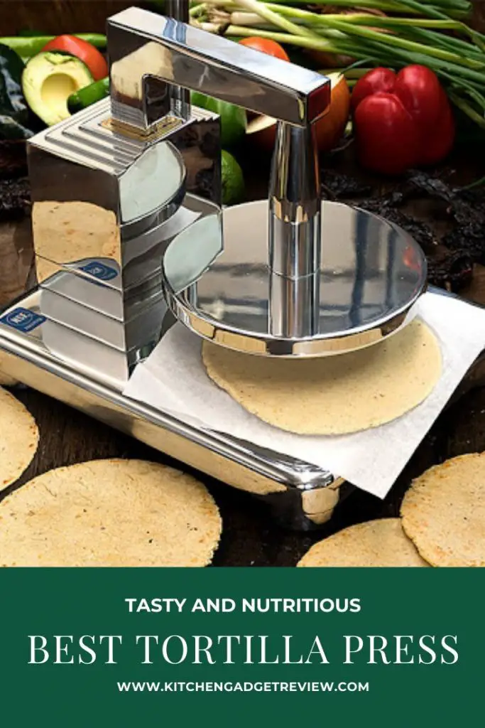 16cm Silver Tortilla Press - Efficient Kitchen Tool For Homemade Tortillas & Pastries