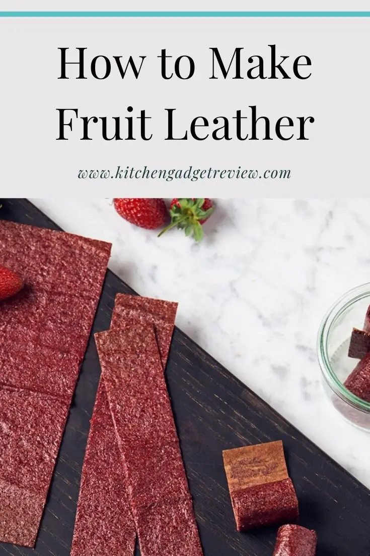How to Make Fruit Leather in a Food Dehydrator Fruit Leather Recipe